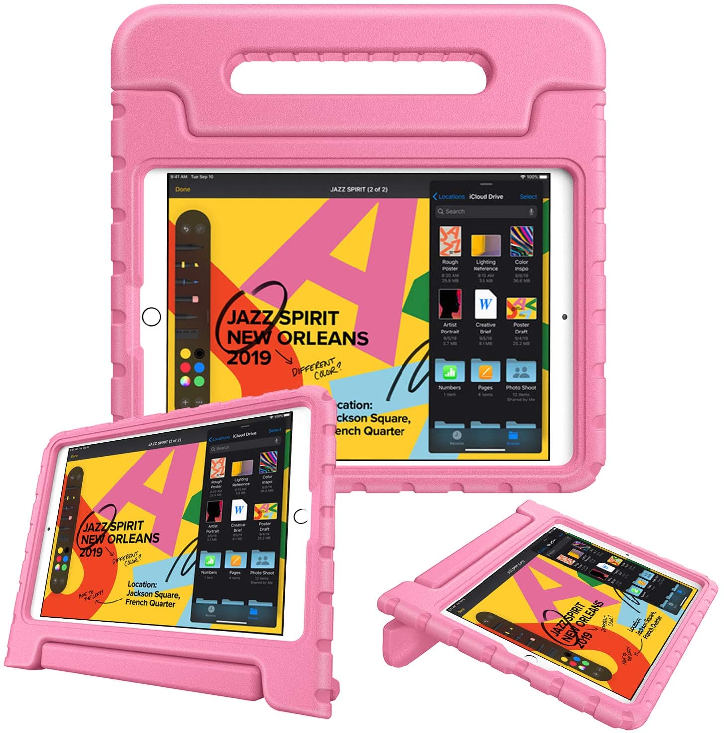 EVA iPad Case for iPad 9th/8th/7th Gen, iPad 10.2 inch | Fintie